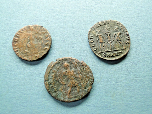 Lotto monete tardo romane - 3,