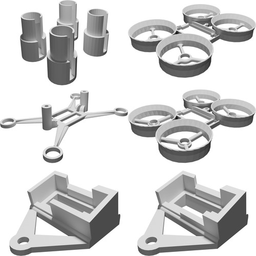 Telaio mini quad tiny - telaio,