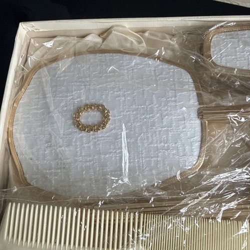 Vintage vanity set mirror - set,