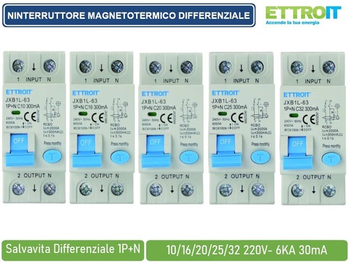 Ettroit inter magnetotermico - ettroit,