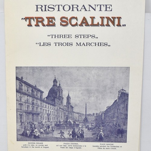 Ristorante tre scalini anni - ristorante,