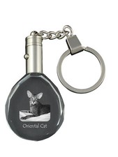 Gatto orientale portachiavi