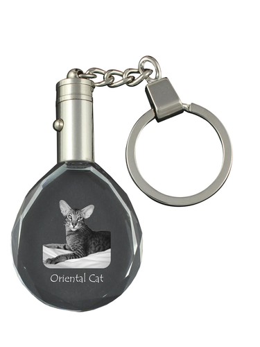 Gatto orientale portachiavi
