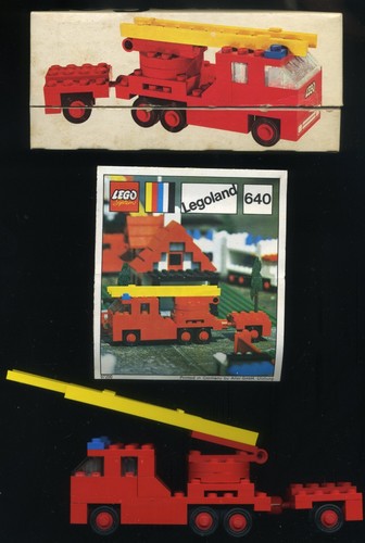 Lego system camion pompieri - system, "camion