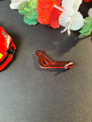 Monza circuit keychain - monza,