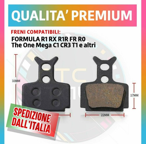 Pastiglie resina per freni - per,