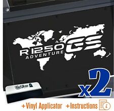 n.2 Adesivi Bianco World