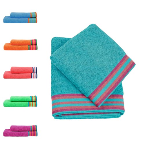Set asciugamani spugna - bagno, 2