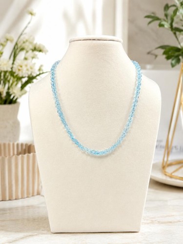 Natural blue topaz onion cut - topaz,