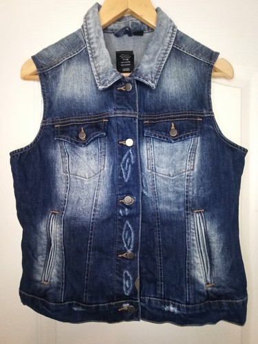 Gilet jean style - style, delave
