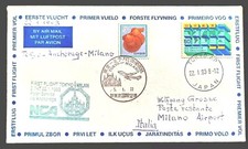 Giappone 1993 NCA Primo Volo TOKYO MILANO  Nippon Cargo Airlines posta polare