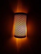 Lussuosa applique da parete 100% illuminazione marocchina fatta a mano, lampada da parete ottone rame.