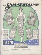 Lot papiers Samaritaine