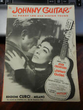 13.4) SPARTITO JOHNNY GUITAR BY PEGGY LEE AND VICTOR YOUNG 1955 IN ITALIANO