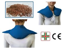 Cuscino Riscaldabile con Semi di Lino Scalda Collo e Spalle Riscaldante Termico