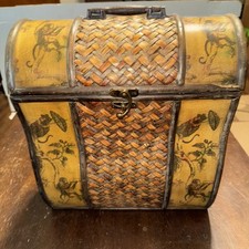 VTG Wood And Bamboo Weave