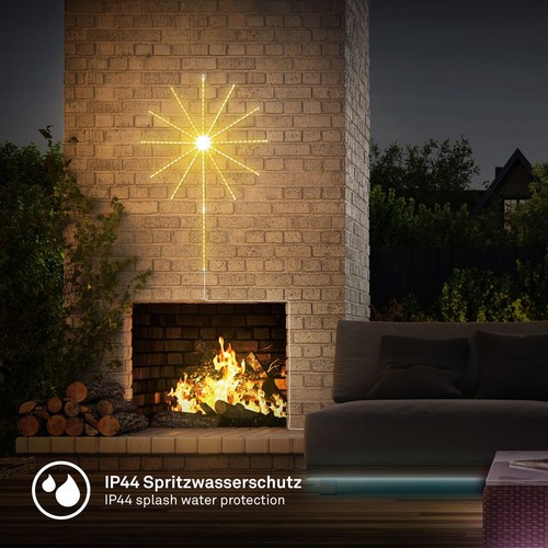 Luce led fuochi artificio - luce, d'artificio
