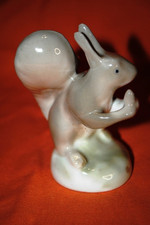 Statuina porcellana scoiattolo