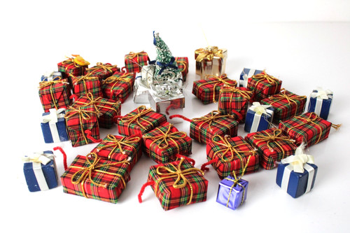 Lotto mini pacchetti regalo