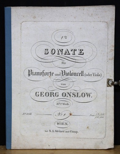 Onslow sonate per - 1a,