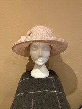 Cappello Cappelli Condici Donna Rosa Occasione Matrimonio Taglia Unica