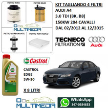 KIT TAGLIANDO 4 FILTRI E OLIO