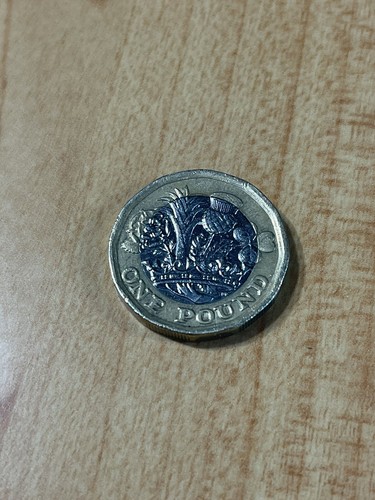 Moneta rara one pound sterlina