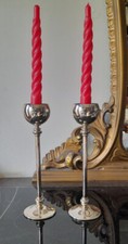 Coppia eleganti candelabri