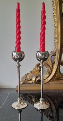 Coppia eleganti candelabri