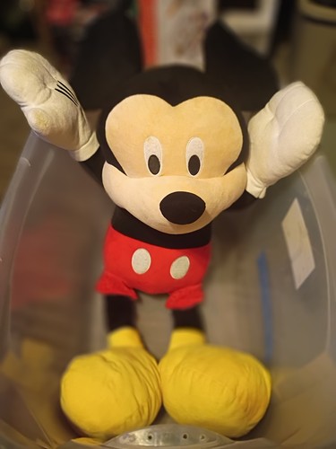 Peluche disney baby topolino - peluche,