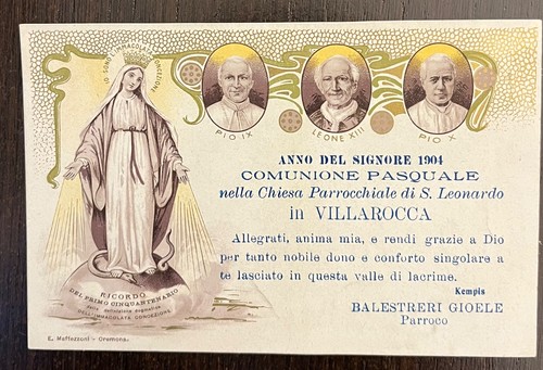 Raro ricordo comunione - ricordo,