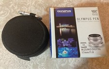 Obiettivo Olympus pen Zuiko Digital 17mm f. 1,8 originale Polyphoto
