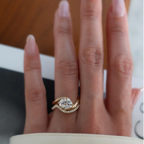 Anello diamante fede nuziale - diamante,