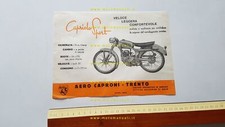 Aerocaproni Capriolo 75 Sport depliant originale italiano