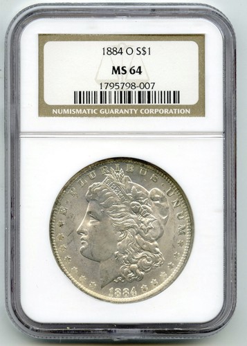1884 morgan argento dollaro - morgan,