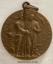 SOCIETÀ SOLFERINO E SAN MARTINO 24 GIUGNO 1859 MEDAGLIA 50° DELLA BATTAGLIA 1909