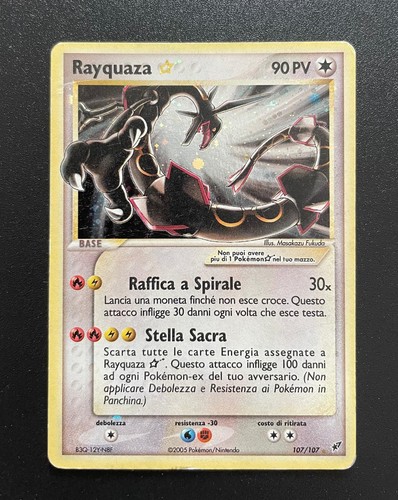 Rayquaza gold star - star, (ita)