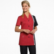 Tunica donna rossa da salone