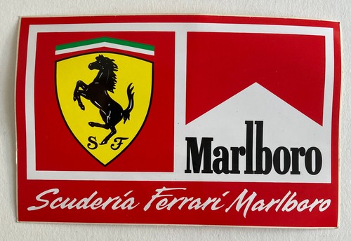 Adesivo ferrari marlboro - marlboro, 9x14