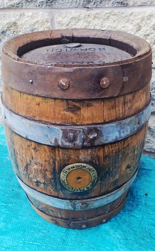 Antique beer barrel pin - pin, wooden