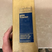 GATTO CATERPILLAR D8 D8H OFFICINA ASSISTENZA RIPARAZIONE MANUALE TRATTORE sn 36A 68A 46A28137-UP