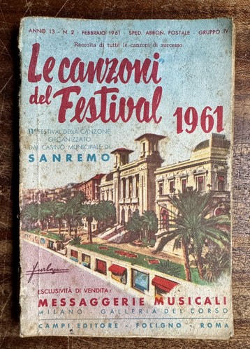 Canzoni del festival 1961 - 1961,