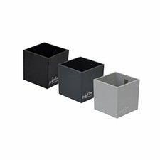 KalaMitica Set da 3 Cubi, Vaso Magnetico, Diametro 6 cm, Toni Scuri (I4z)