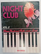 Night Club Vol.2 Blues Rock and Soul Spartiti 40 Brani Linea Melodica e Testi
