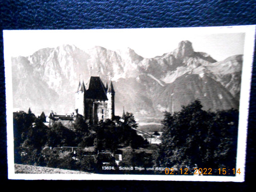 Thun castello stockhorn - thun,,