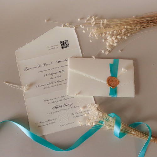 Partecipazione matrimonio - di,