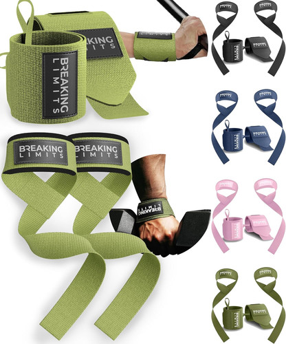Straps palestra uomo polsini - palestra, +