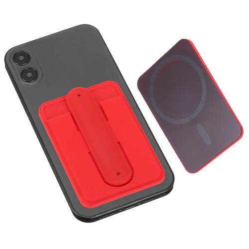 Magnetic cell phone wallet - magnetic,