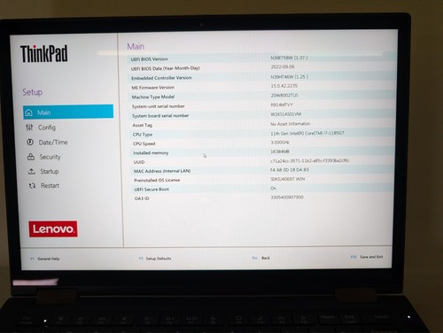 Lenovo thinkpad x13 yoga gen - yoga,