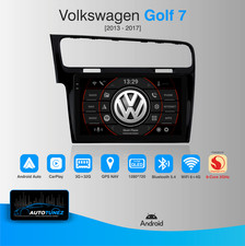 Autoradio per Golf 7 Display QLED 10.1" 3GB+32GB 8-Core 2GHz + Retrocamera AHD